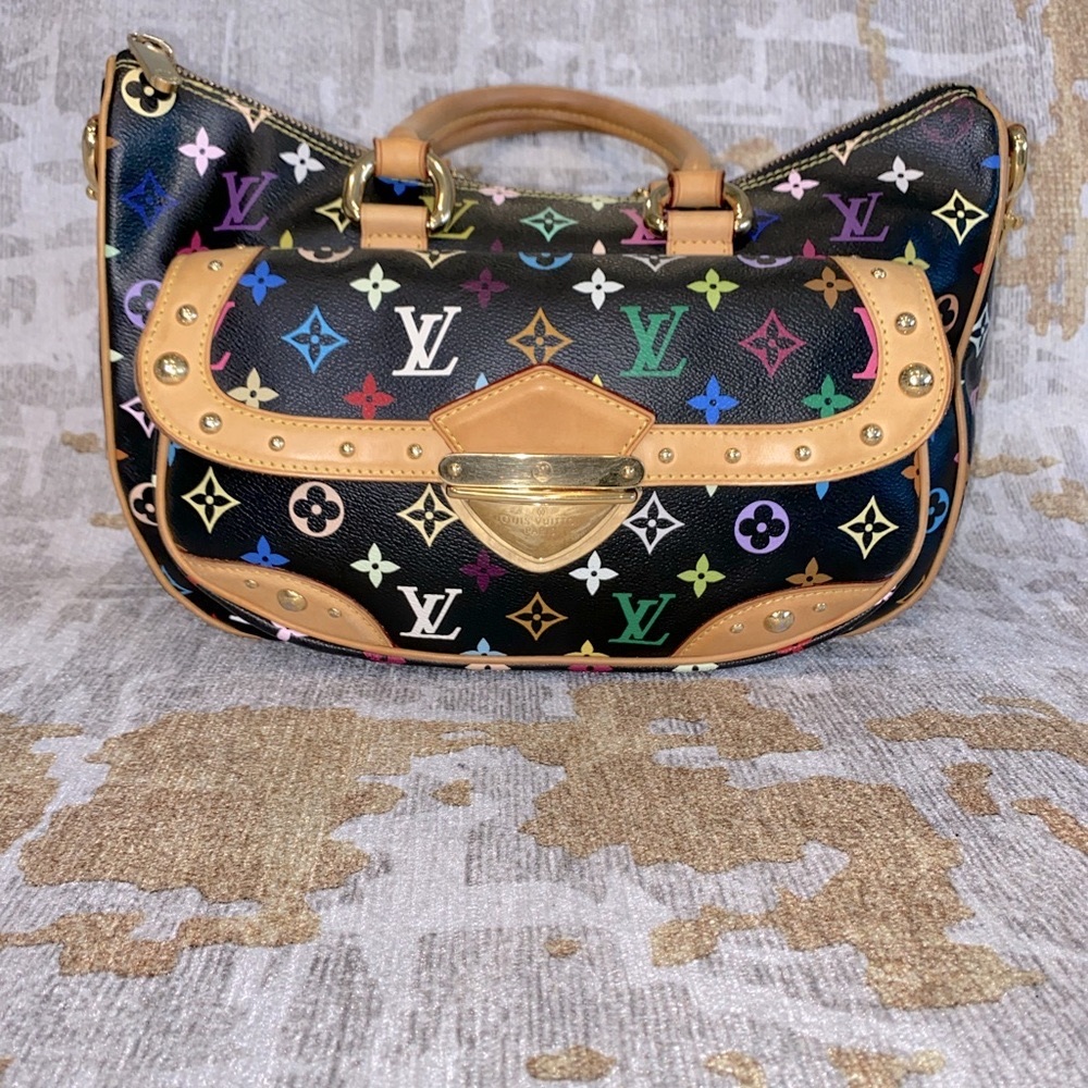 Louis Vuitton Multi Colour Rita in black
